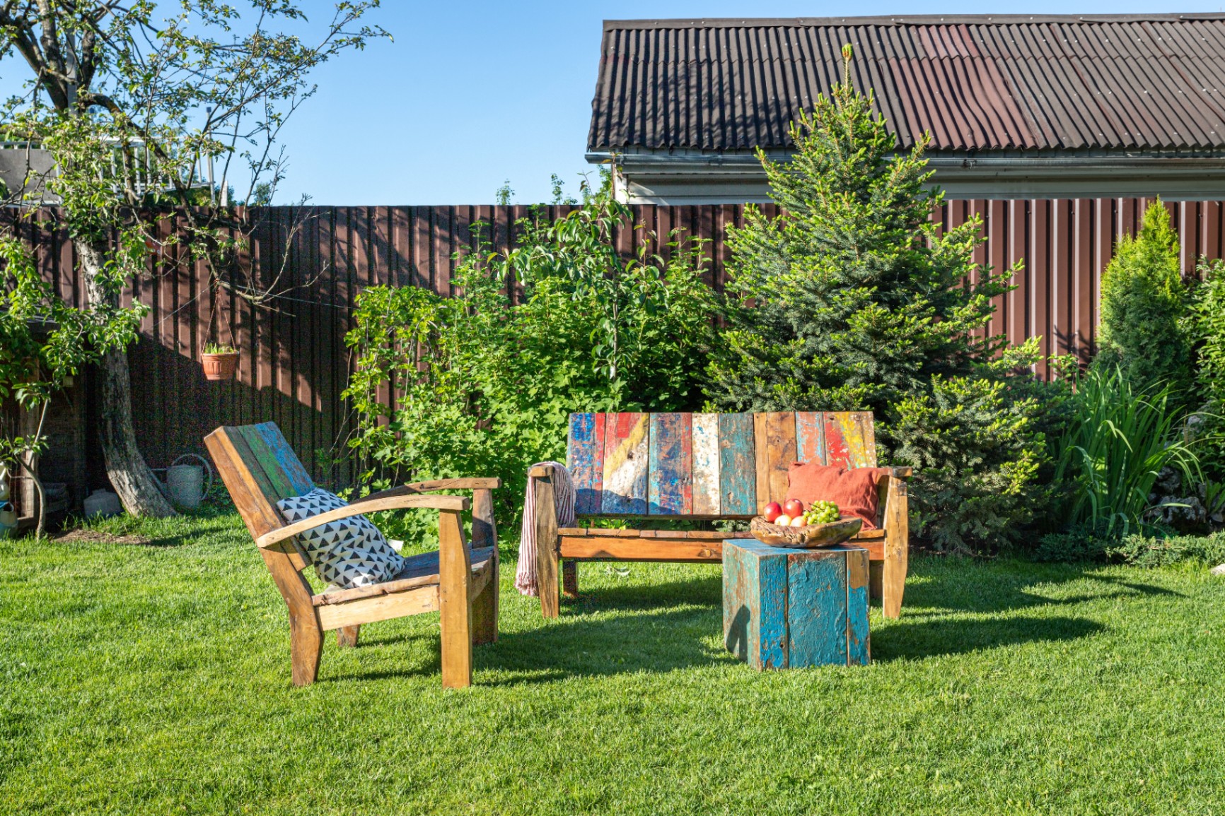 Фото работ зоны отдыха на улице от галерей мебели и декора Teak House - резидент ARTPLAY